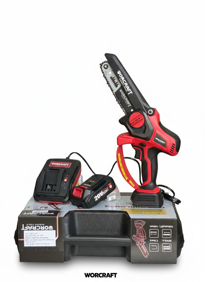 Mini scie à chaîne Worcraft 20V - الصورة 3